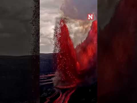 Kilauea Volcano Spews Lava Fountain For Five Consecutive Hours