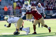 No. 12 Notre Dame escapes Boston College with 25