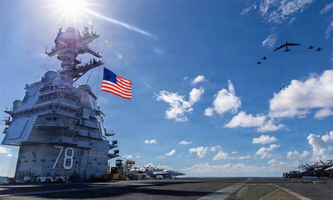 Estados Unidos realizó ensayo nocturno de desembarco en el mar Caribe