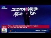 Tesla shareholders approve Elon Musk's $1 trillion pay package