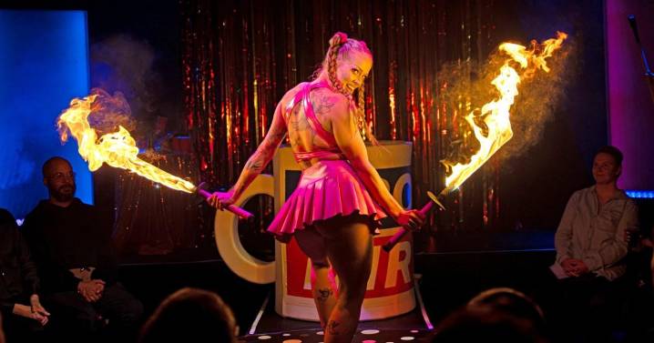 I attended the West End's wildest Christmas show – a woman nearly dropped on my face