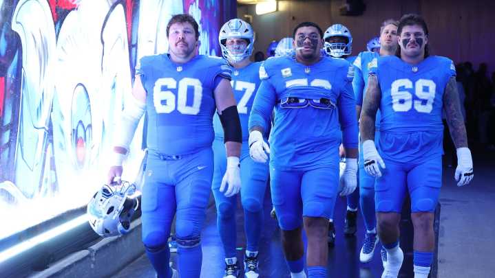 Lions inactives: Banged-up offensive line ready to roll against Giants