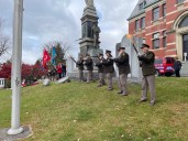 Photos: Veterans Day ceremony in Kingston