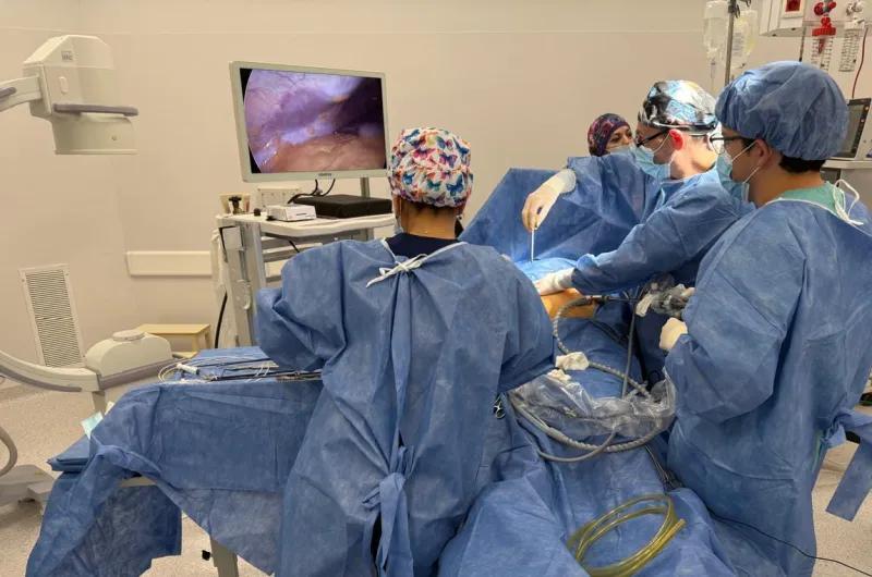Cirugías en el Nuevo Hospital Zonal de Fernández