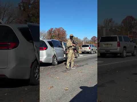 Border Patrol Agents Detain Motorists as Part of Operation Charlotte’s Web in North Carolina #shorts