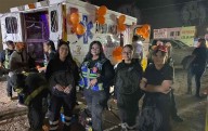 Video y galería: Entrega dulces el grupo Fire Rescue Ciudad Juárez