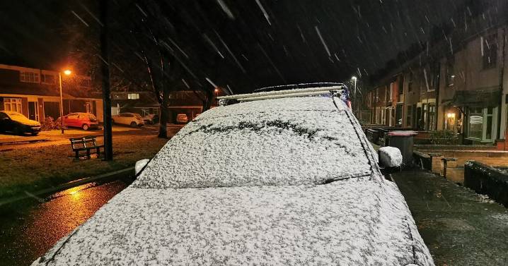 Just 13 counties will be 'spared' from snow and ice as Met Office issues new weather map