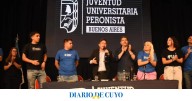 El sanjuanino Gómez participó, junto a Kicillof en la asunción de autoridades de JUP