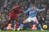 Manchester City gana 3-0 al Liverpool por la Premier League de Inglaterra