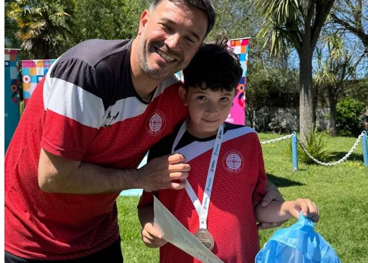 Juegos Bonaerenses: gran desempeño de la escuela de aire comprimido del Tiro Federal de Junín