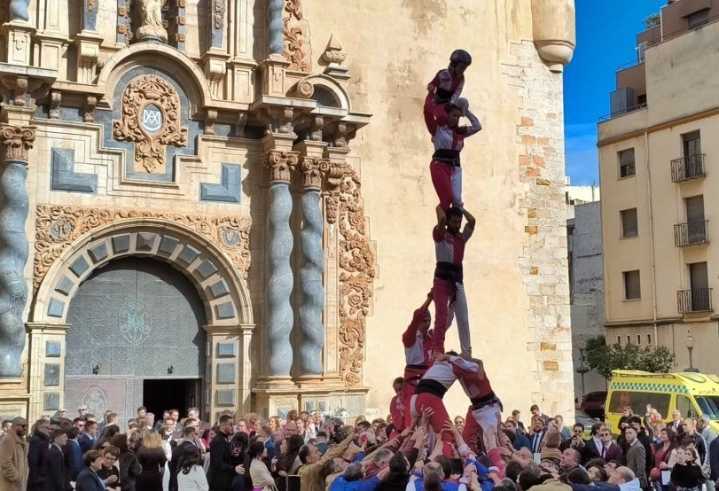 Avui s’ha celebrat la VIII edició de els Trobada de Muixerangues de Vinaròs