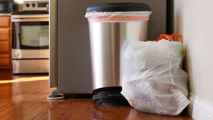 Banish Kitchen Trash Can Eyesores With A Simple And Stylish IKEA Hack