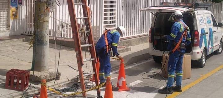 Suspensión del servicio de energía este lunes en barrios del norte de Barranquilla
