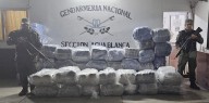 Abandonaron bultos con 187 kilos de marihuana y 672 kilos de hojas de coca