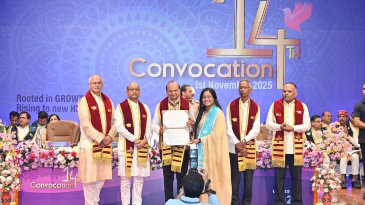IIIT-Delhi Convocation: 780 graduates honoured; Arnav & Nalish bag Chancellor’s Gold Medal