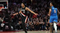 Blazers gives Thunder first loss but not before bizarre ending