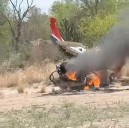Investigan si traía droga una avioneta que cayó ayer en Rosario de la Frontera