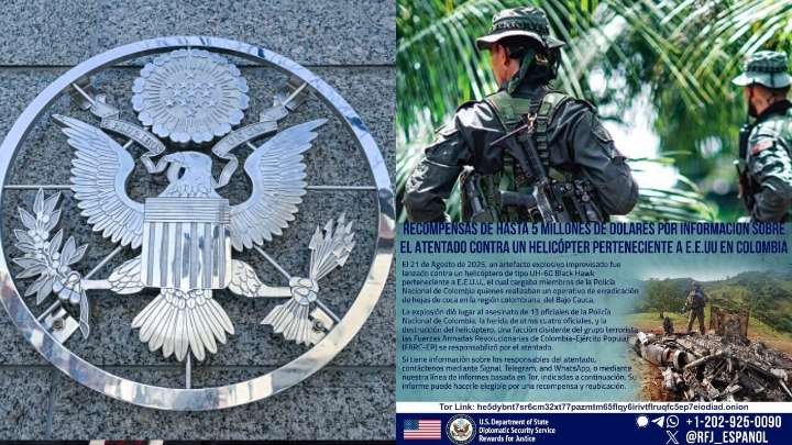 Embajada de Estados Unidos toma drástica decisión contra las disidencias de las Farc y ofrece millonaria recompensa