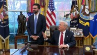 ‘You could just say yes’: Trump jokes with Mamdani when reporter asks if he thinks Trump is fascist