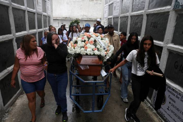 Rio authorities identify bodies as protests denounce deadly police raids