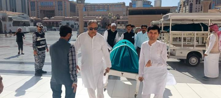 Indian Pilgrims Laid to Rest in Madinah