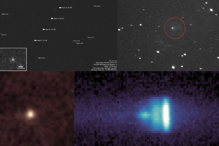 Estas son las imágenes inéditas que reveló NASA del cometa interestelar 3I/ATLAS
