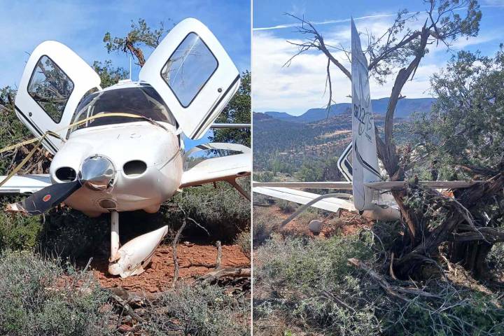 Couple Survives Plane Crash Thanks to Rocket