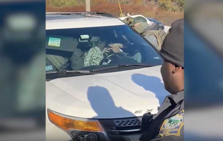 Man appears to seize while holding child during Fitchburg ICE arrest