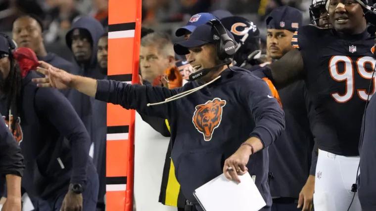 The Chicago Bears find themsleves where nobody expected them to be