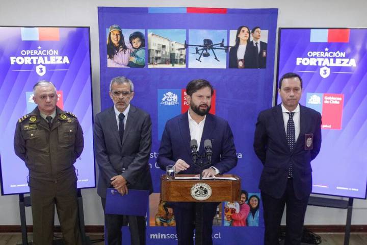 Boric destaca gestión en seguridad y acusa falta de respeto en crítica opositora