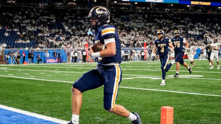 DeWitt-Mount Pleasant football: Photos from the state final at Ford Field