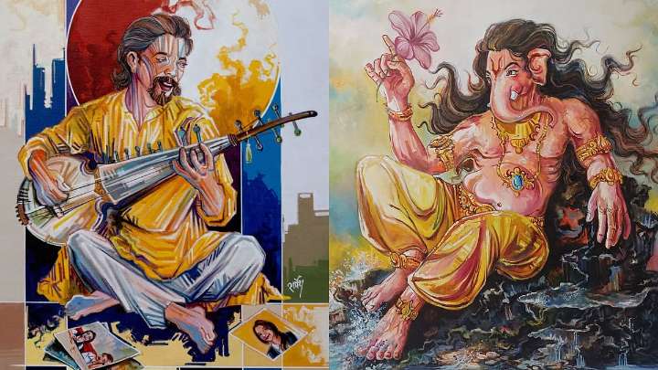 Gallery FPH: A Father-Son Duo Brings Generations Of Art Alive In Their 'Legacy On Canvas' Exhibition