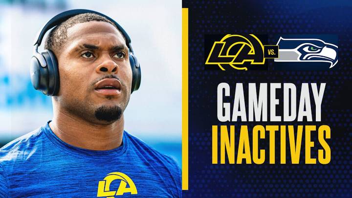 Joshua Karty and Jarquez Hunter among Rams' inactives for Week 11 vs. Seahawks