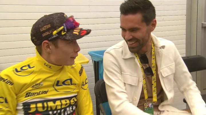 Dumoulin, sorprendido con la transformación de Vingegaard de gregario a líder