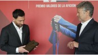 Lionel Messi fue premiado como el "jugador más querido en la historia del Barcelona"