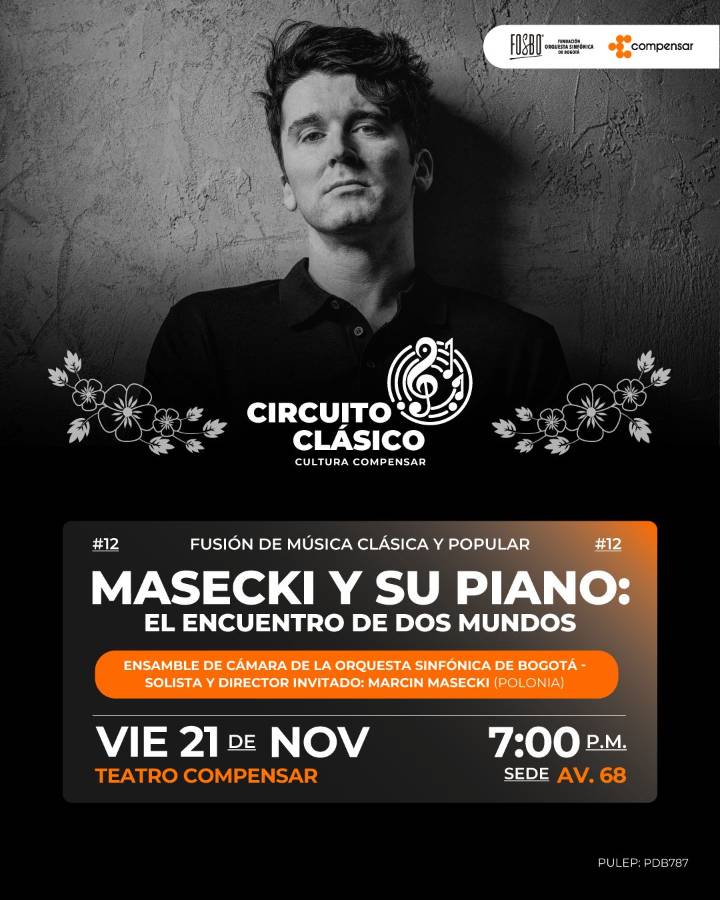 La Magia del piano y su Encuentro de Dos mundos con Marcin Masecki de Polonia