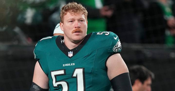 Eagles Injury Report: Cam Jurgens misses practice due to concussion