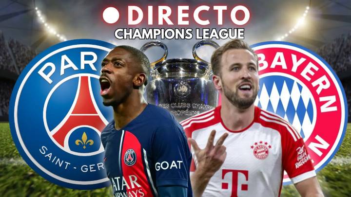 PSG - Bayern Múnich de Champions League, en directo: marcador, goles y última hora de la jornada 4