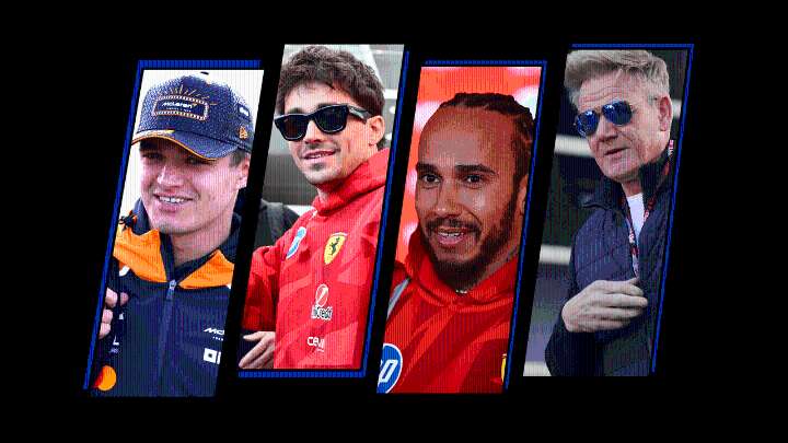 All the Stars at the 2025 F1 Las Vegas Grand Prix