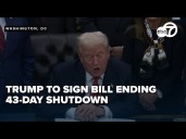 WATCH LIVE: President Trump to sign funding bill to end government shutdown