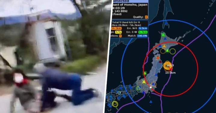 Sismo de magnitud 6.9 sacude el norte de Japón; levantan alerta de tsunami