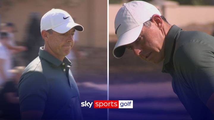 DP World Tour Championship: Rory McIlroy makes three birdies in a row