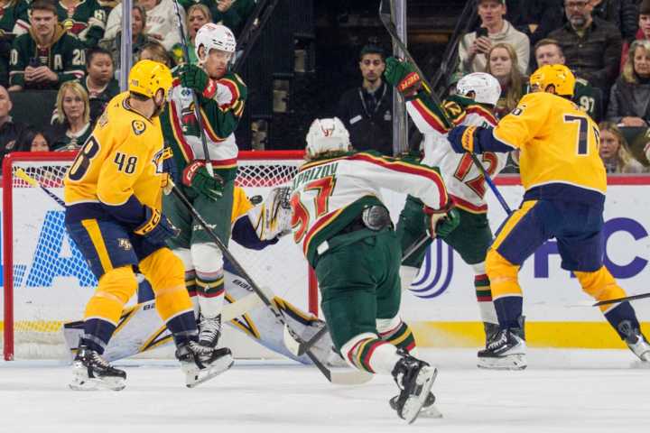 Wild allow last-second goal, recover to beat Predators in OT - The Rink Live | Coverage of youth, junior, high school and college hockey