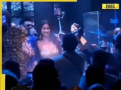 Viral video: Tara Sutaria dances with Janhvi Kapoor on Zingaat, netizens react