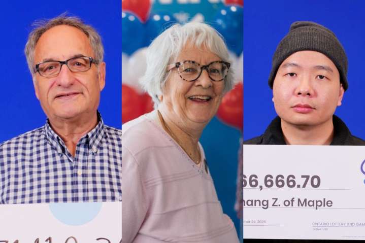 Lottery winners describe shock after splitting a massive prize