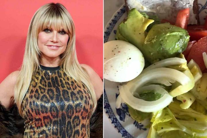 Heidi Klum Eats Raw Onions in the Morning