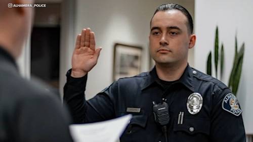 Alhambra police officer dead after chase ends in violent crash; 1 other person dead, 2 injured