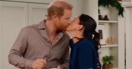 Prince Harry and Meghan Markle lock lips in rare PDA for Netflix Christmas special trailer