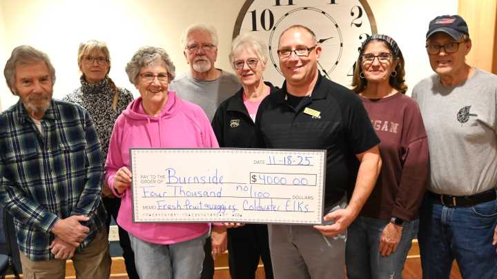 Elks donate to fight food insecurity