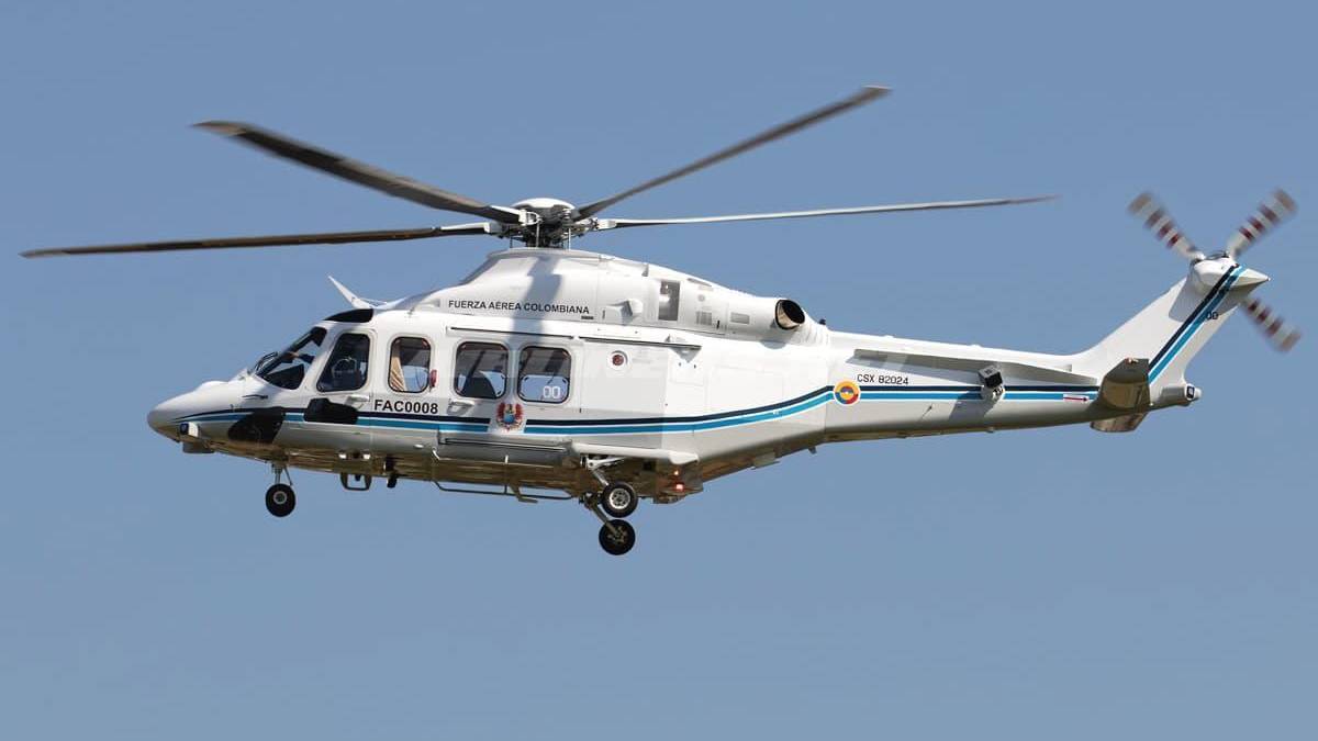Lista Clinton frena mantenimiento del helicóptero FAC 0008 asignado al presidente Petro